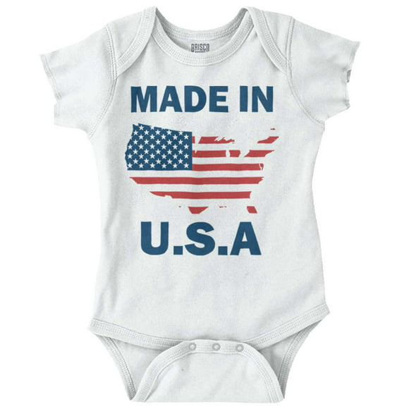 gregezrg Eat Sleep Fish America Flag Infant Baby Sleeveless Bodysuit Romper 